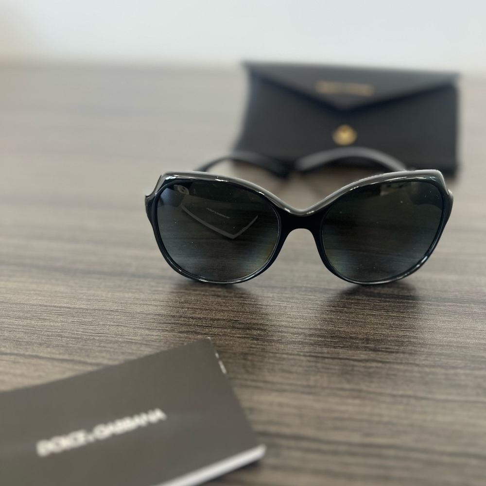 Dolce & Gabbana Elegant Black Sunglasses